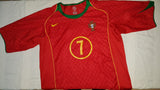 2004-05 Portugal Home Shirt Size XL – Figo #7 - Forever Football Shirts