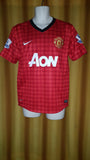2012-13 Manchester United Home Shirt Size Medium - V. Persie #20 - Forever Football Shirts