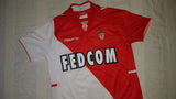 2013-14 AS Monaco Home Shirt Size Extra Small - Forever Football Shirts