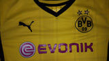 2013-14 Borussia Dortmund Domestic Home Shirt Size 34-36 - Forever Football Shirts