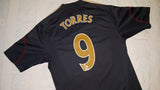 2009-10 Liverpool Away Shirt Size Medium - Torres #9 - Forever Football Shirts