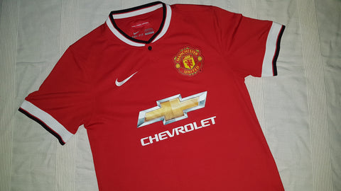 NIKE MANCHESTER UNITED GOALKEEPER SHIRT 2014/15 SIZE S