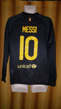2011-12 Barcelona Away Shirt Size Small (Long Sleeve) - Messi #10 - Forever Football Shirts