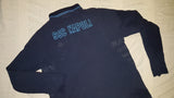 2013-14 Napoli Long Sleeve Polo Shirt Size Medium - Forever Football Shirts