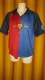 1999-00 Barcelona Home Shirt (2004 Remake) Size Small - Forever Football Shirts