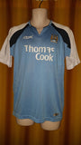 2006-07 Manchester City Home Shirt Size Medium - Hamman #21 - Forever Football Shirts