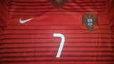 2014-15 Portugal Home Shirt Size Large - Ronaldo #7 - Forever Football Shirts