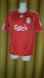2006-08 Liverpool Home Shirt Size Medium - Gerrard #8 - Forever Football Shirts