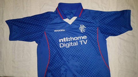 Rangers Home Shirt 2002-03 *XL