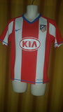 2007-08 Atletico Madrid Home Shirt Size Small - Forever Football Shirts