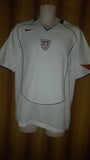 2004-05 USA Home Shirt Size Small - Forever Football Shirts