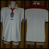 2003-04 England Home Shirt Size Small - Forever Football Shirts