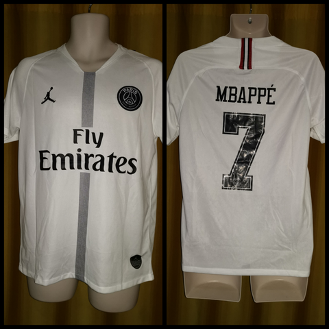 2018-19 Paris Saint Germain Champions League Away Shirt Size Medium - Mbappe #7 (BNWT)