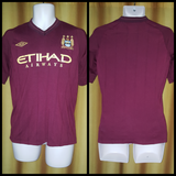 2012-13 Manchester City Away Shirt Size 38 - Forever Football Shirts