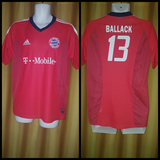 2002-03 Bayern Munich Champions League Shirt Size Large - Ballack #13 - Forever Football Shirts