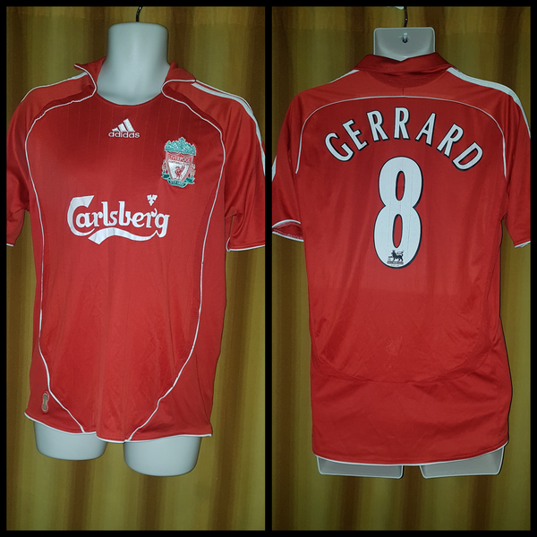 リバプール GERRARD 8 サイズ【M】 2006-2007 リバプール ジェラード 8番 GERRARD Liverpool FC