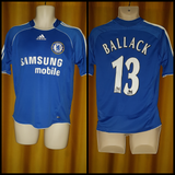 2006-08 Chelsea Home Shirt Size 32-34 - Ballack #13 - Forever Football Shirts