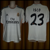 2013-14 Real Madrid Home Shirt Size Small - Isco #23 - Forever Football Shirts
