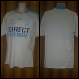 2008-09 Olympique de Marseille Home Shirt Size Medium - Forever Football Shirts