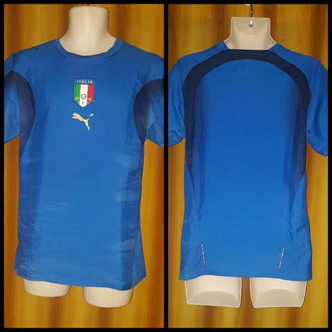 2005-07 Italy Home Shirt Size Small - Forever Football Shirts