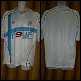 2005-06 Olympique de Marseille Home Shirt Size Large - Forever Football Shirts