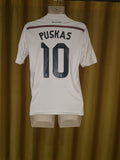 2014-15 Real Madrid Home Shirt Size Small - Puskas #10