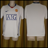 2008-09 Manchester United Away Shirt Size Small