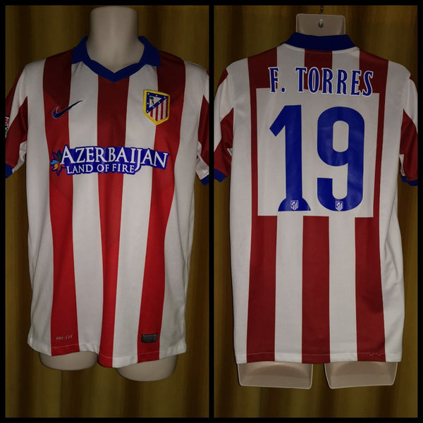 Atletico Madrid Fernando Torres 2014-2015 Away selling Jersey