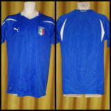 2010-11 Italy Home Shirt Size Medium