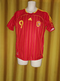 2005-07 Spain Home Shirt Size Medium - F. Torres #9