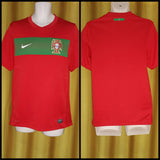 2010-12 Portugal Home Shirt Size Small