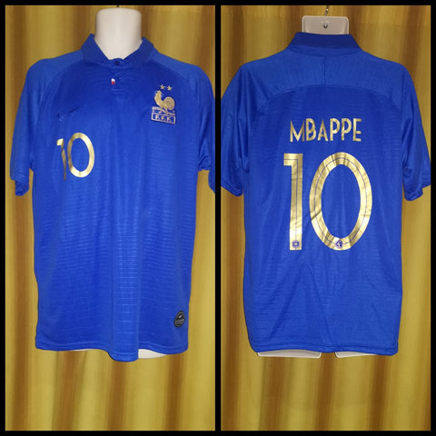 2019 France Centenary Home Shirt Size XXL - Mbappe #10 (BNWT)