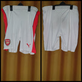 2016-17 Arsenal Home Shorts Size Medium