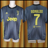 2018-19 Juventus 3rd Shirt Size Medium - Ronaldo #7