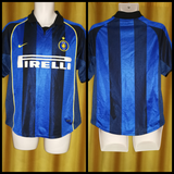 2001-02 Internazionale Home Shirt Size Small