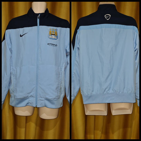 2013-14 Manchester City Windbreaker Jacket Size Medium
