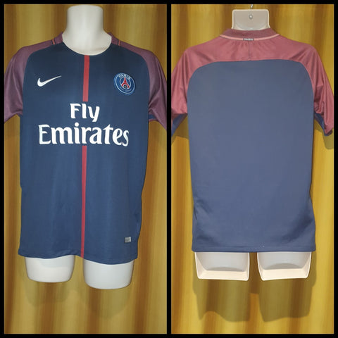 2017-18 Paris Saint Germain Home Shirt Size Small