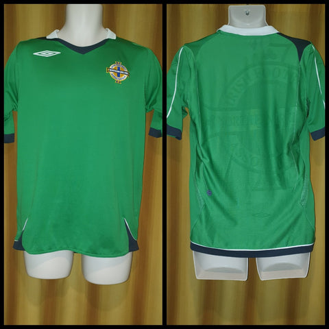 2006-08 Northern Ireland Home Shirt Size Small