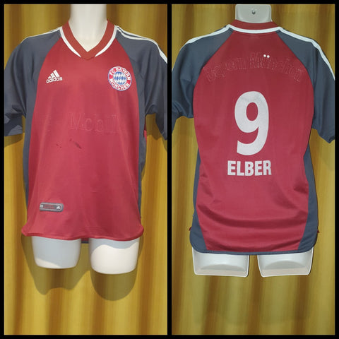 2002-03 Bayern Munich Domestic Home Shirt Size Small - Elber #9