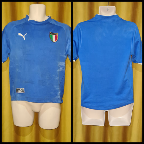 2003-04 Italy Home Shirt Size 34-36