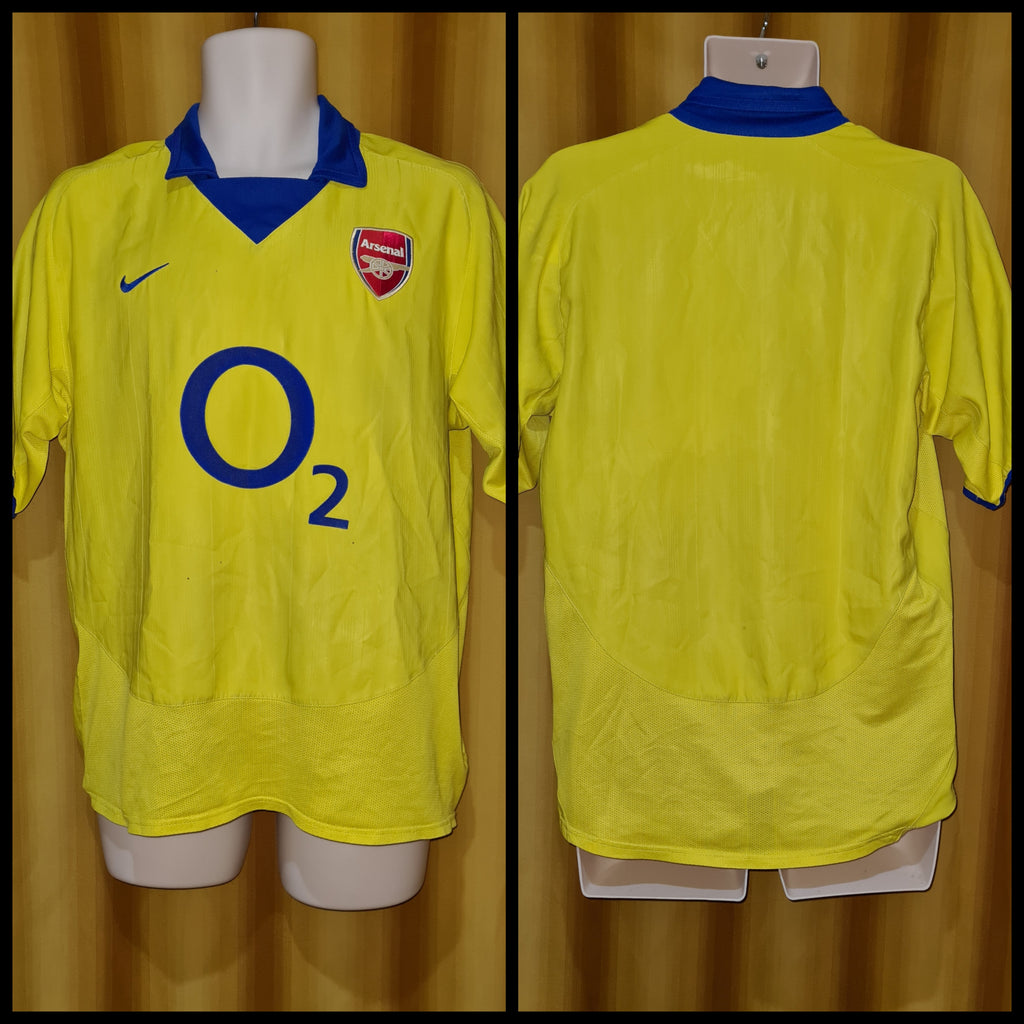 Arsenal Yellow O2 Arsenal Yellow Kit 2004