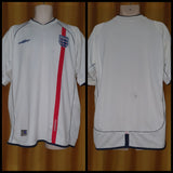 2001-03 England Home Shirt Size Extra Large