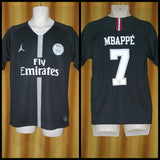 2018-19 Paris Saint Germain Champions League Home Shirt Size Medium - Mbappe #7