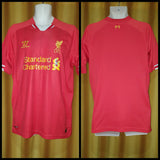 2013-14 Liverpool Home Shirt Size Large