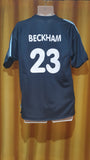 2003-04 Real Madrid Away Shirt Size Medium - Beckham #23