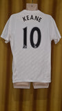 2007-08 Tottenham Hotspur Home Shirt Size Medium - Keane #10