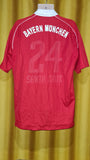 2005-06 Bayern Munich Domestic Home Shirt Size Extra Large - Santa Cruz #24