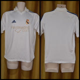 2001-02 Real Madrid Domestic Home Shirt Size 34-36