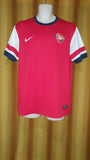 2012-14 Arsenal Home Shirt Size Large