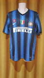 2010-11 Internazionale Home Shirt Size Medium - Eto'o #9